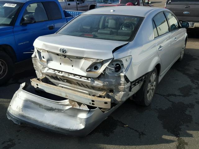 4T1BK3DB4CU445575 - 2012 TOYOTA AVALON BAS SILVER photo 4