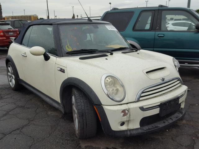 WMWRH33536TJ42873 - 2006 MINI COOPER S CREAM photo 1