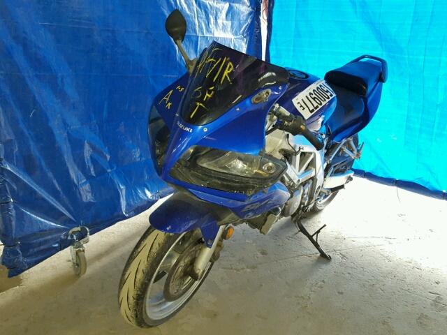 JS1VP53A142100860 - 2004 SUZUKI SV650 BLUE photo 2