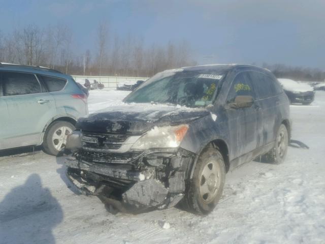 5J6RE4H3XAL071232 - 2010 HONDA CR-V LX GRAY photo 2