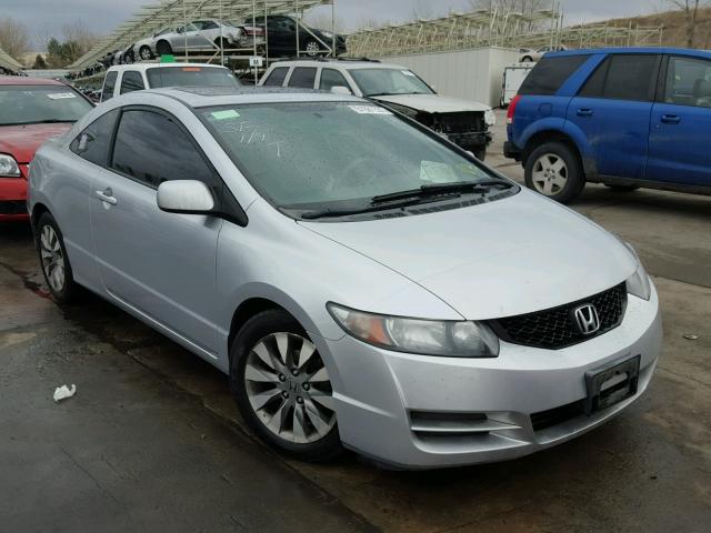 2HGFG12859H500597 - 2009 HONDA CIVIC EX ვერცხლისფერი ფოტო 1