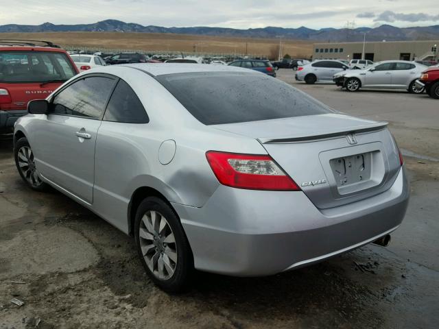 2HGFG12859H500597 - 2009 HONDA CIVIC EX SILVER photo 3