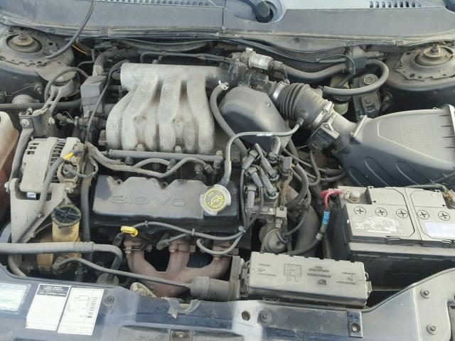 1FAFP5326YG277700 - 2000 FORD TAURUS SE BLUE photo 7