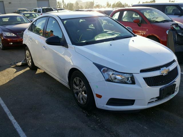 1G1PA5SG7E7275245 - 2014 CHEVROLET CRUZE LS WHITE photo 1