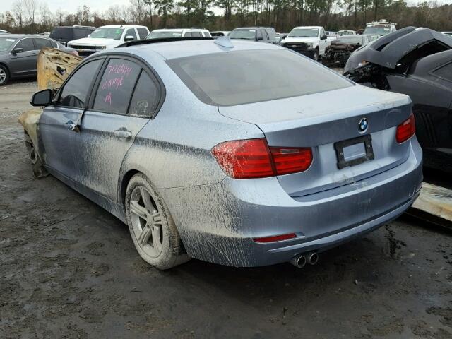 WBA3A5C54DJ462072 - 2013 BMW 328 I BLUE photo 3