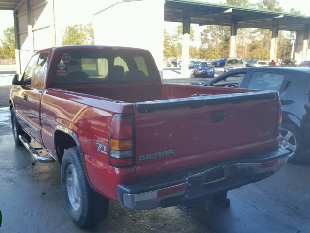 2GTEK19B151300328 - 2005 GMC NEW SIERRA RED photo 3