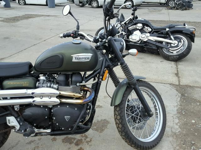 SMT925RN2CT527071 - 2012 TRIUMPH MOTORCYCLE SCRAMBLER GREEN photo 5