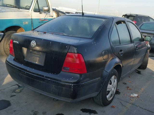 3VWRK69M71M210732 - 2001 VOLKSWAGEN JETTA GL BLACK photo 4