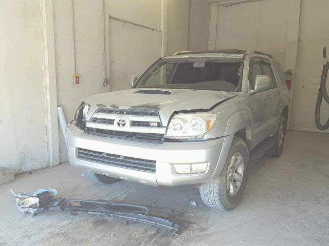 JTEBT14R550048403 - 2005 TOYOTA 4RUNNER SR SILVER photo 2