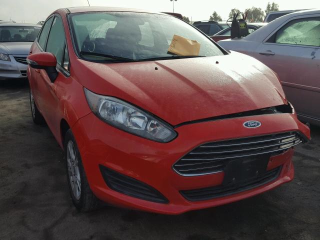 3FADP4BJ7EM222278 - 2014 FORD FIESTA SE RED photo 1