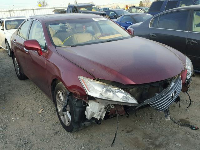 JTHBJ46G472031640 - 2007 LEXUS ES 350 MAROON photo 1