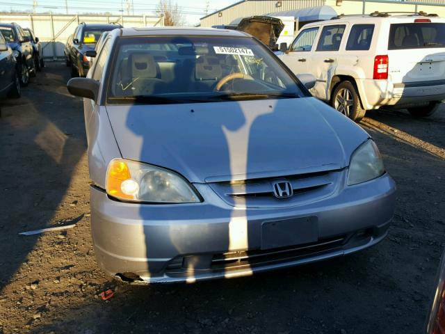 1HGEM22992L066874 - 2002 HONDA CIVIC EX 灰色 照片 9