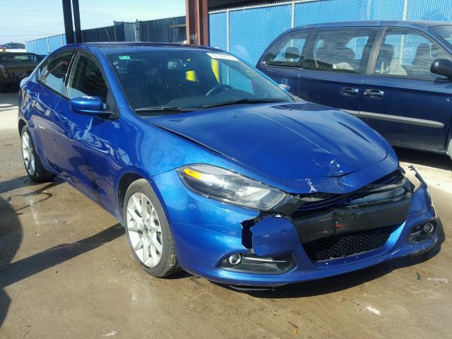 1C3CDFBA6DD126683 - 2013 DODGE DART SXT BLUE photo 1