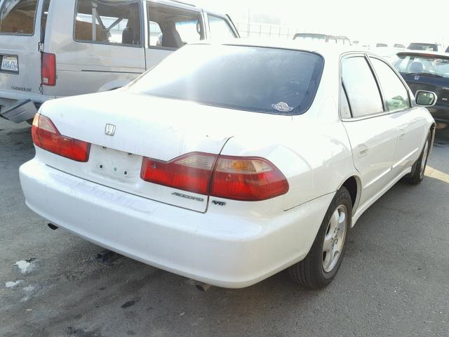 1HGCG1650YA098763 - 2000 HONDA ACCORD EX WHITE photo 4