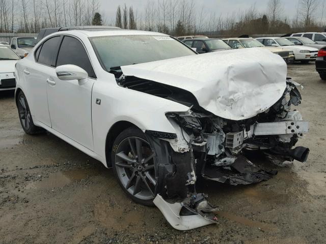 JTHBF5C27C2102601 - 2012 LEXUS IS 250 WHITE photo 1