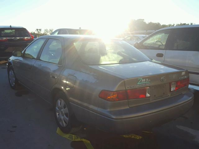 4T1BG22K31U032199 - 2001 TOYOTA CAMRY CE GRAY photo 3