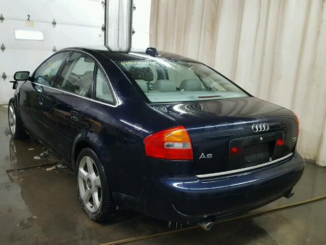 WAULT64B64N050653 - 2004 AUDI A6 3.0 QUA BLUE photo 3