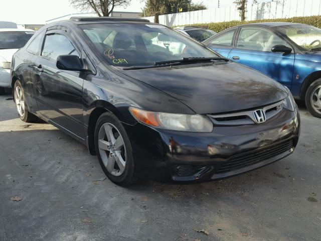 2HGFG12808H549043 - 2008 HONDA CIVIC EX BLACK photo 1
