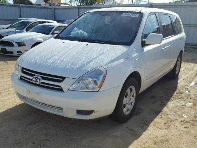 KNDMB233066070889 - 2006 KIA SEDONA EX WHITE photo 2