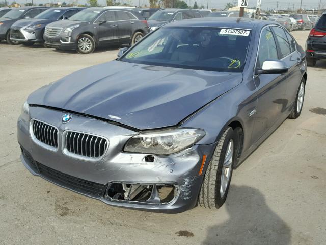 WBA5A5C54FD517078 - 2015 BMW 528 I GRAY photo 2