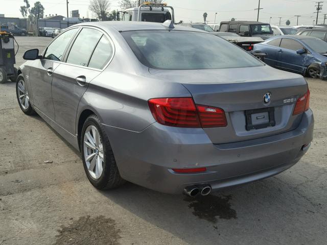 WBA5A5C54FD517078 - 2015 BMW 528 I GRAY photo 3