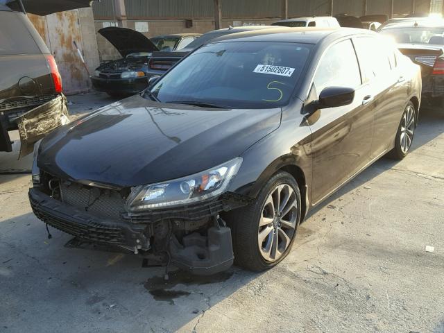 1HGCR2F56DA247297 - 2013 HONDA ACCORD SPO BLACK photo 2