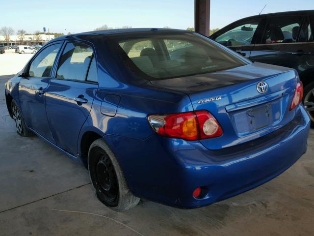 JTDBL40E89J051059 - 2009 TOYOTA COROLLA BA BLUE photo 3