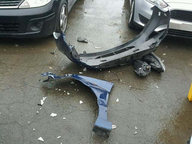 KMHDH6AE0DU007418 - 2013 HYUNDAI ELANTRA CO BLUE photo 9