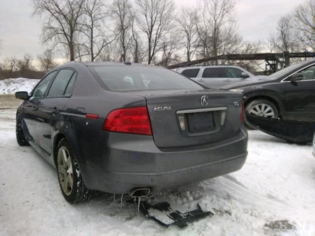 19UUA662X5A006787 - 2005 ACURA TL GRAY photo 3