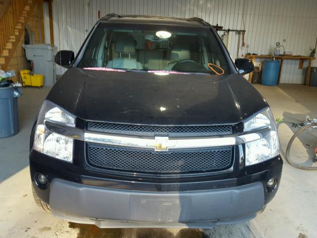 2CNDL73F966101941 - 2006 CHEVROLET EQUINOX LT BLACK photo 9