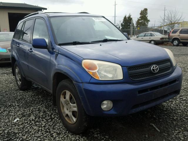 JTEHD20V350057620 - 2005 TOYOTA RAV4 BLUE photo 1