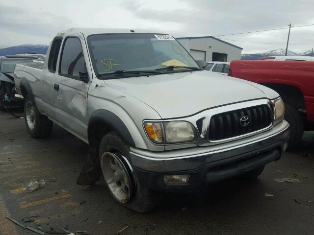 5TEWN72N53Z238766 - 2003 TOYOTA TACOMA XTR SILVER photo 1