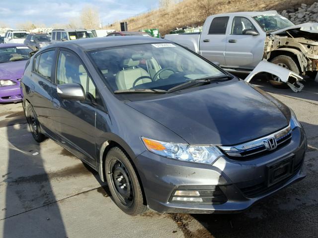 JHMZE2H79ES001454 - 2014 HONDA INSIGHT EX GRAY photo 1