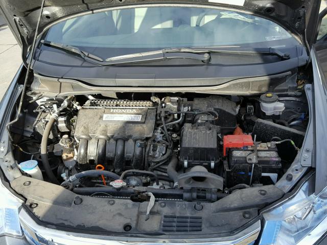 JHMZE2H79ES001454 - 2014 HONDA INSIGHT EX GRAY photo 7