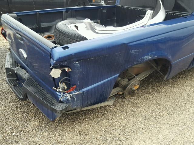 1FTYR44U07PA43073 - 2007 FORD RANGER SUP BLUE photo 9