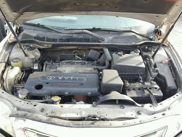 4T1BE46K17U505750 - 2007 TOYOTA CAMRY NEW GOLD photo 7