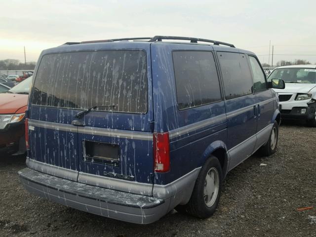 1GNDM19WXVB185986 - 1997 CHEVROLET ASTRO BLUE photo 4