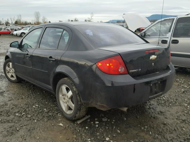 1G1AF5F57A7189038 - 2010 CHEVROLET COBALT 2LT BLACK photo 3