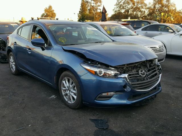 3MZBN1U75HM124486 - 2017 MAZDA 3 SPORT BLUE photo 1