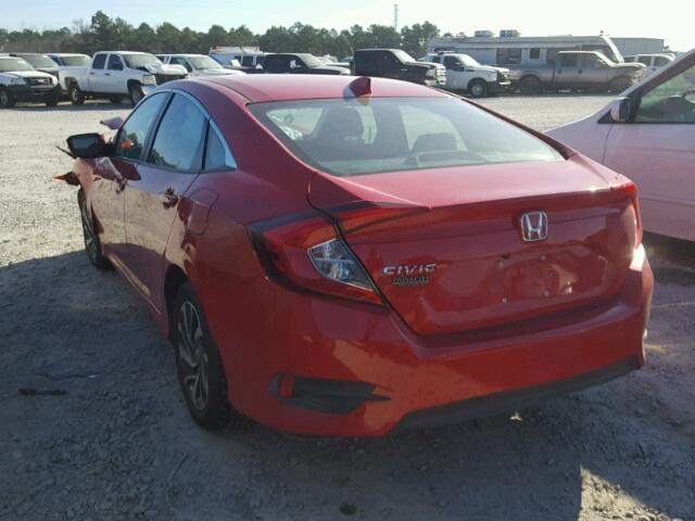 2HGFC2F78HH546426 - 2017 HONDA CIVIC EX წითელი ფოტო 3