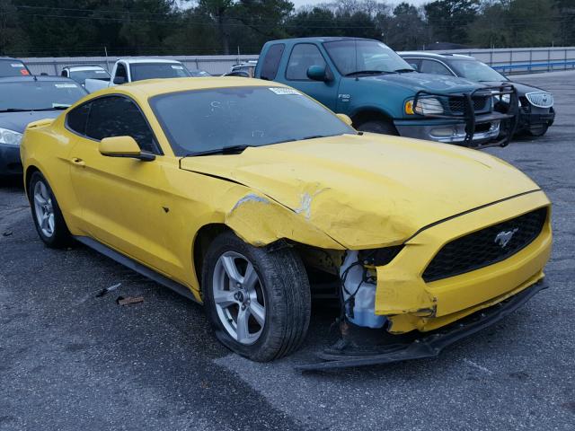 1FA6P8AM6G5218629 - 2016 FORD MUSTANG YELLOW photo 1