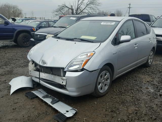 JTDKB20UX93502785 - 2009 TOYOTA PRIUS SILVER photo 2