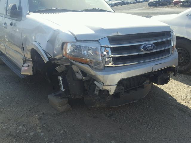 1FMJU1JT3HEA28361 - 2017 FORD EXPEDITION SILVER photo 9