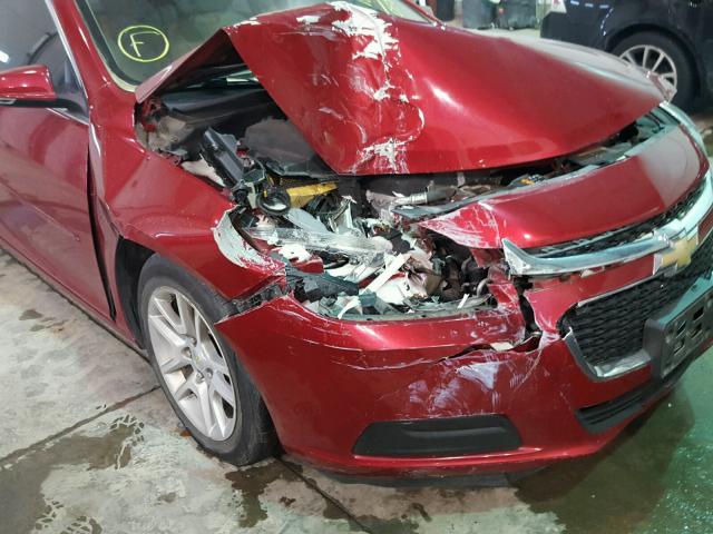 1G11C5SL4EF280552 - 2014 CHEVROLET MALIBU 1LT 红色 照片 9