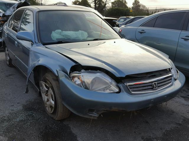 2HGEJ8641YH536198 - 2000 HONDA CIVIC EX ტალღისფერი ფოტო 1