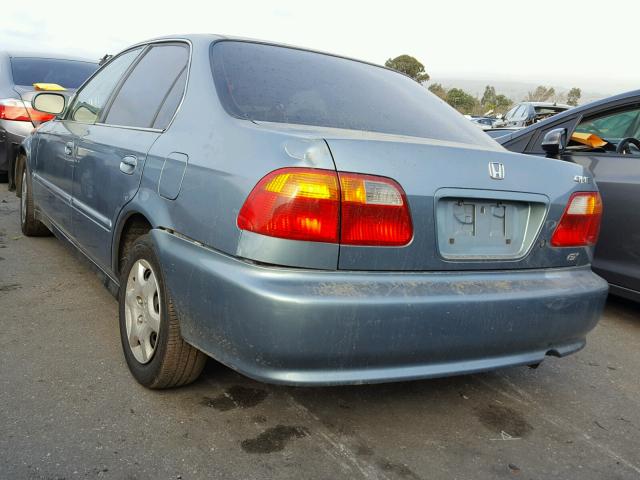 2HGEJ8641YH536198 - 2000 HONDA CIVIC EX ტალღისფერი ფოტო 3