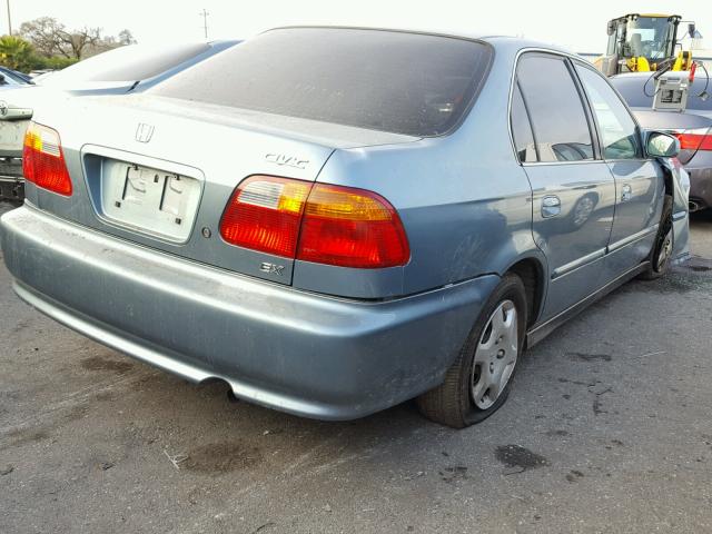 2HGEJ8641YH536198 - 2000 HONDA CIVIC EX ტალღისფერი ფოტო 4