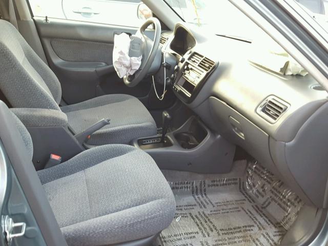 2HGEJ8641YH536198 - 2000 HONDA CIVIC EX ტალღისფერი ფოტო 5