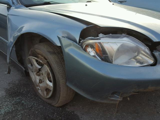2HGEJ8641YH536198 - 2000 HONDA CIVIC EX ტალღისფერი ფოტო 9
