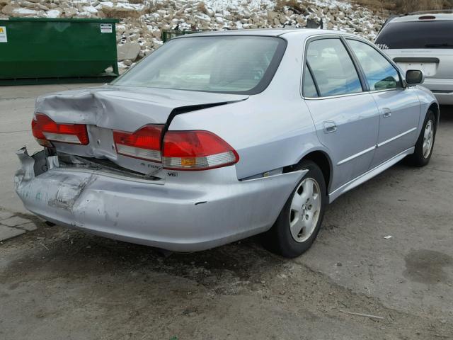 1HGCG16511A082142 - 2001 HONDA ACCORD EX SILVER photo 4